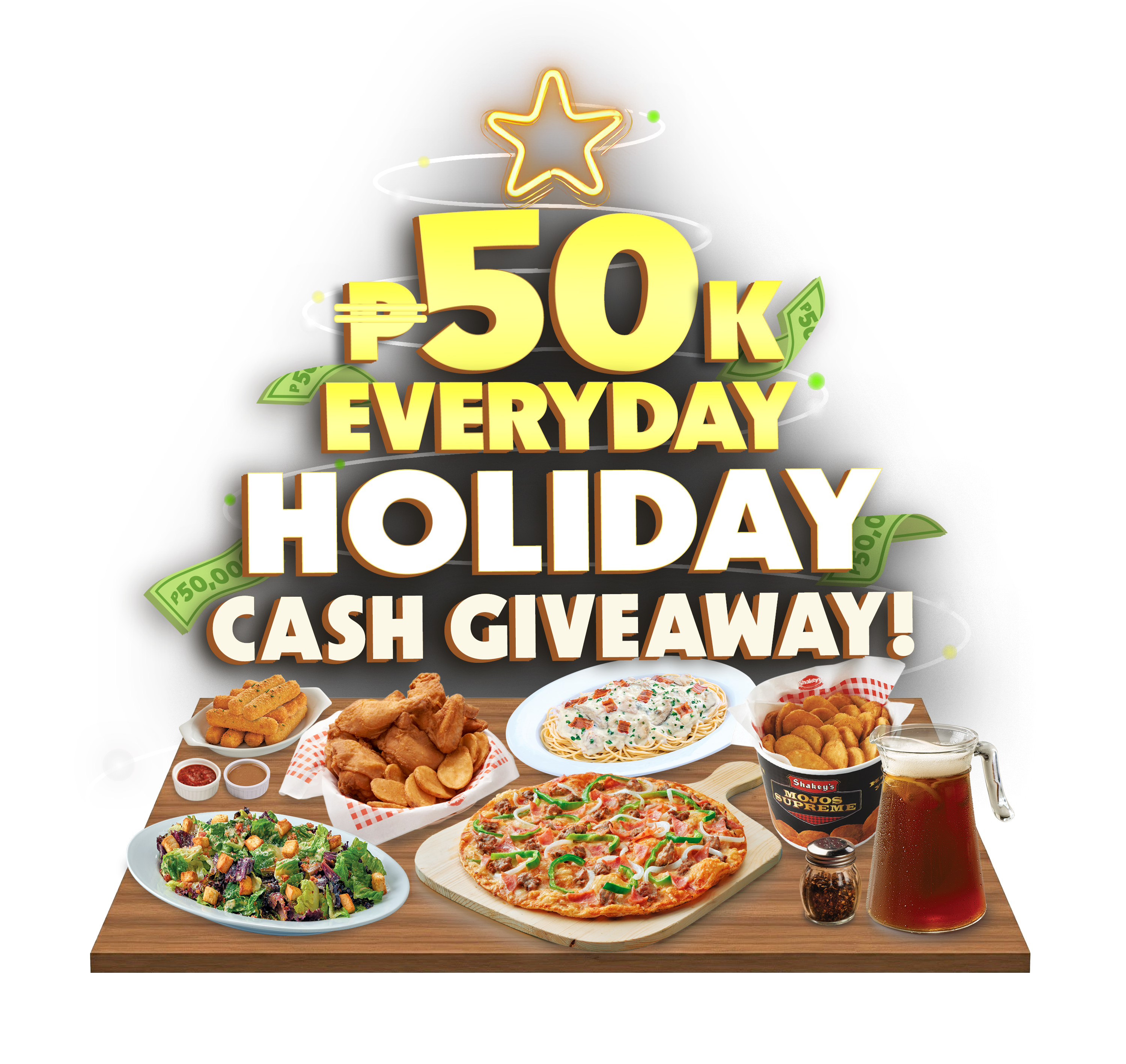 P50K Everyday Holiday Cash Giveaway!